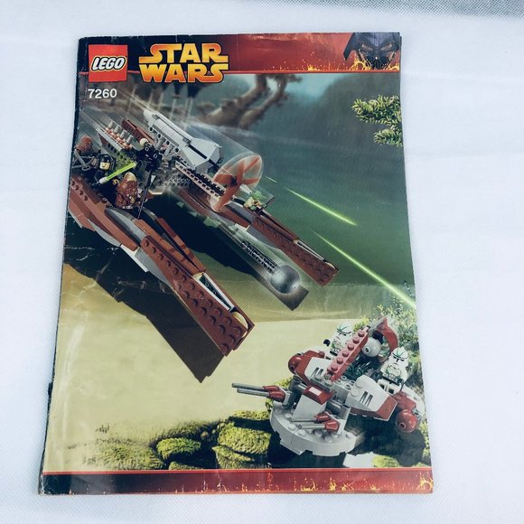 Lego Star Wars 7260 Wookiee Catamaran - Instruction Booklet Only - Picture 1 of 4